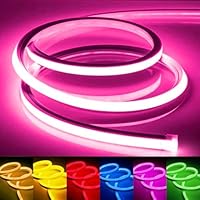 Amazon.co.jp: LEDテープライト 2M RGB 100V EL蛍光チューブ管 高輝度